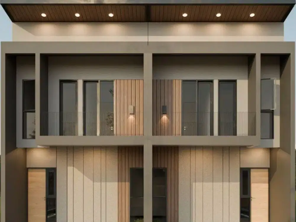 Townhouse Ekslusif Asri 3KT 2KM Type 64/60 Strategis Full Akses Perwira Bekasi Utara Kota Bekasi