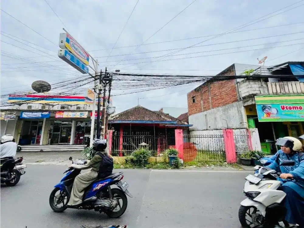 Tanah Luas 280m Pinggir Jalan Raya Kawasan Sigura Gura