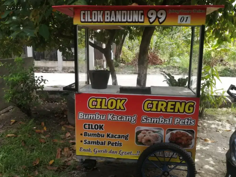 Gerobak full holo 3x3 1ml