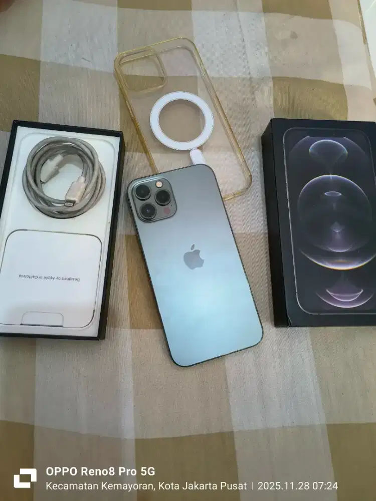 IPHONE 12PRO MAX 256 ALL OPERATOR LLA FULLSET MULUS NO MINUS