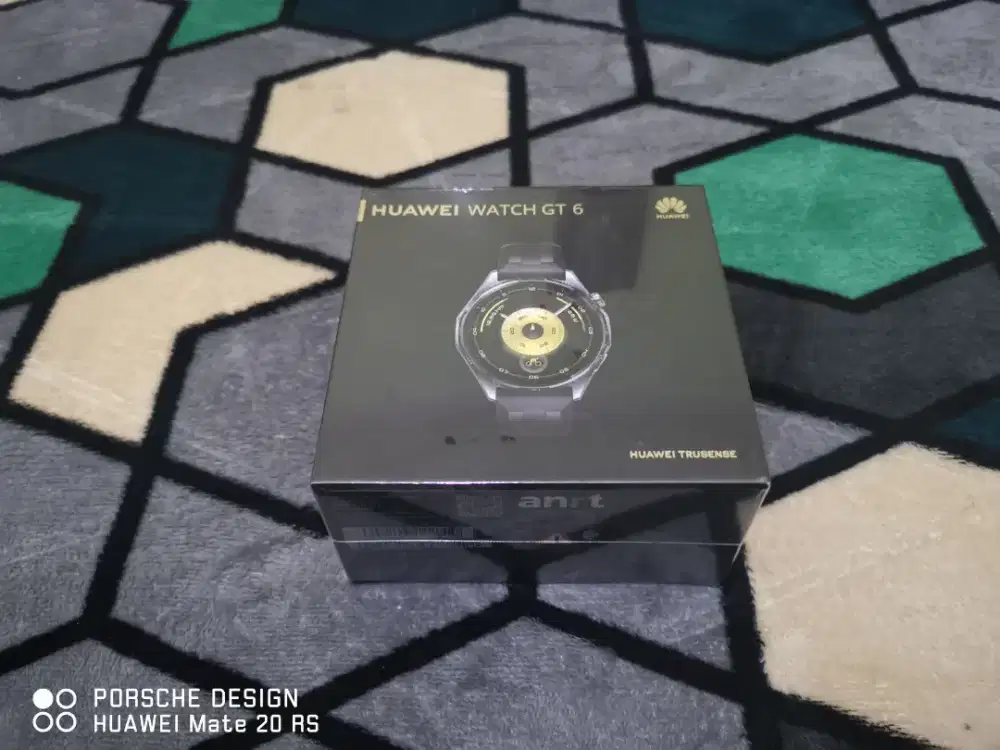 Huawei Watch GT 6 Black New Segel BNIB 46mm