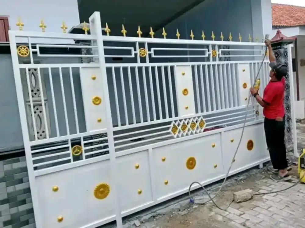 Tukang las pembuatan pagar kanopi tralis jendela