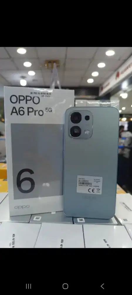 OPPO A6PRO 5G NEW 7000 mAh . CASH / Kredit mudah hanya ktp bunga 0%