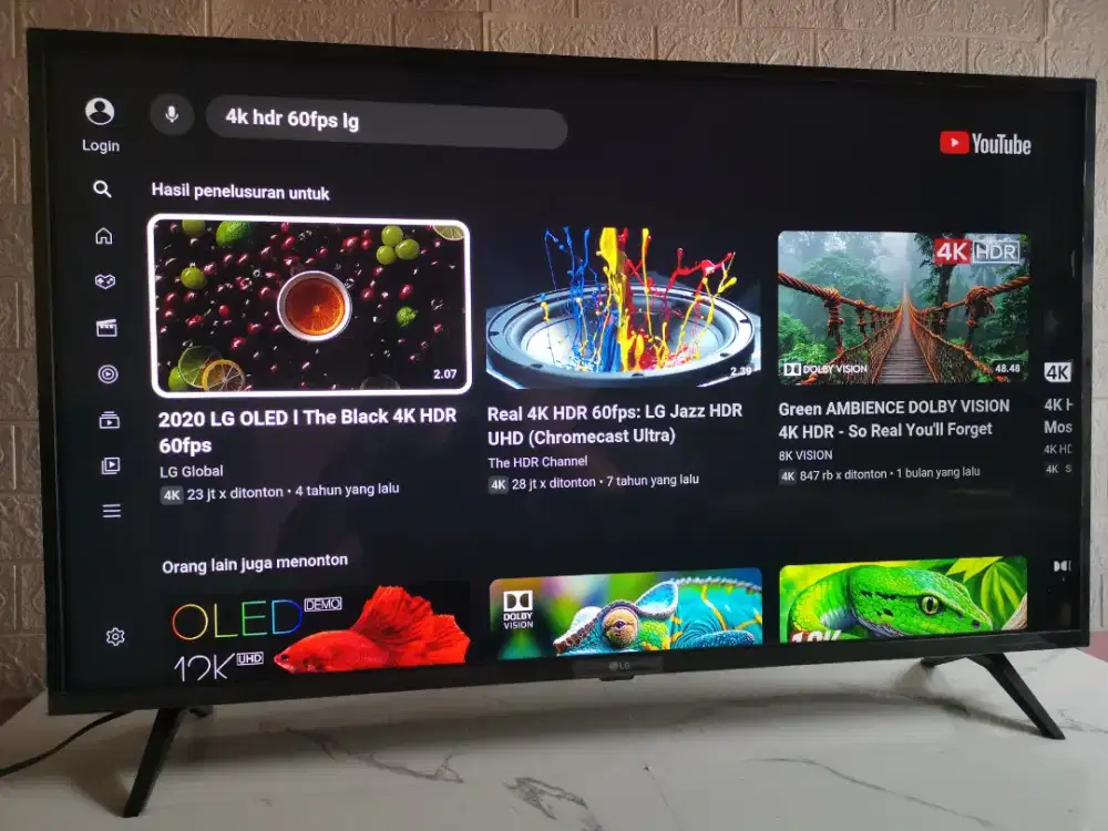 LG Smart TV 43 Inch UHD 4K Think AI