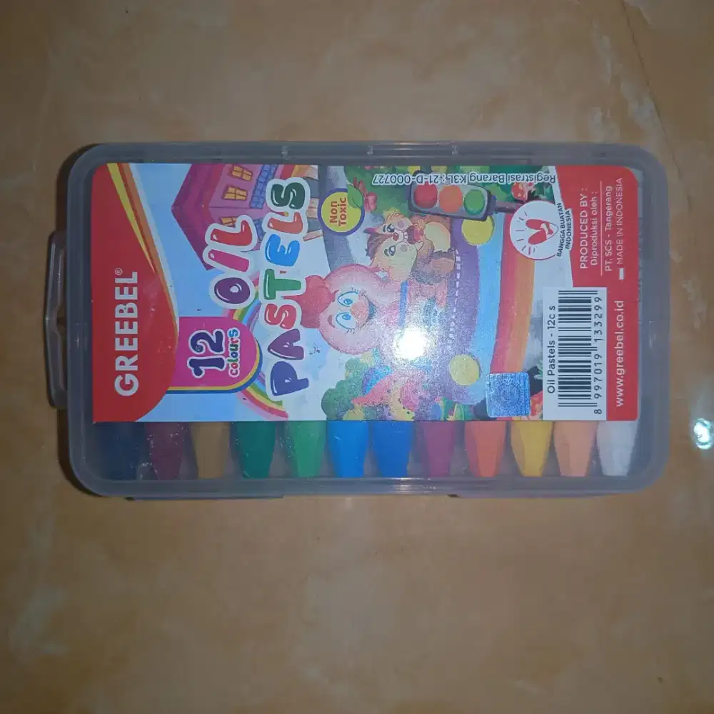 Oil pastel Greebel