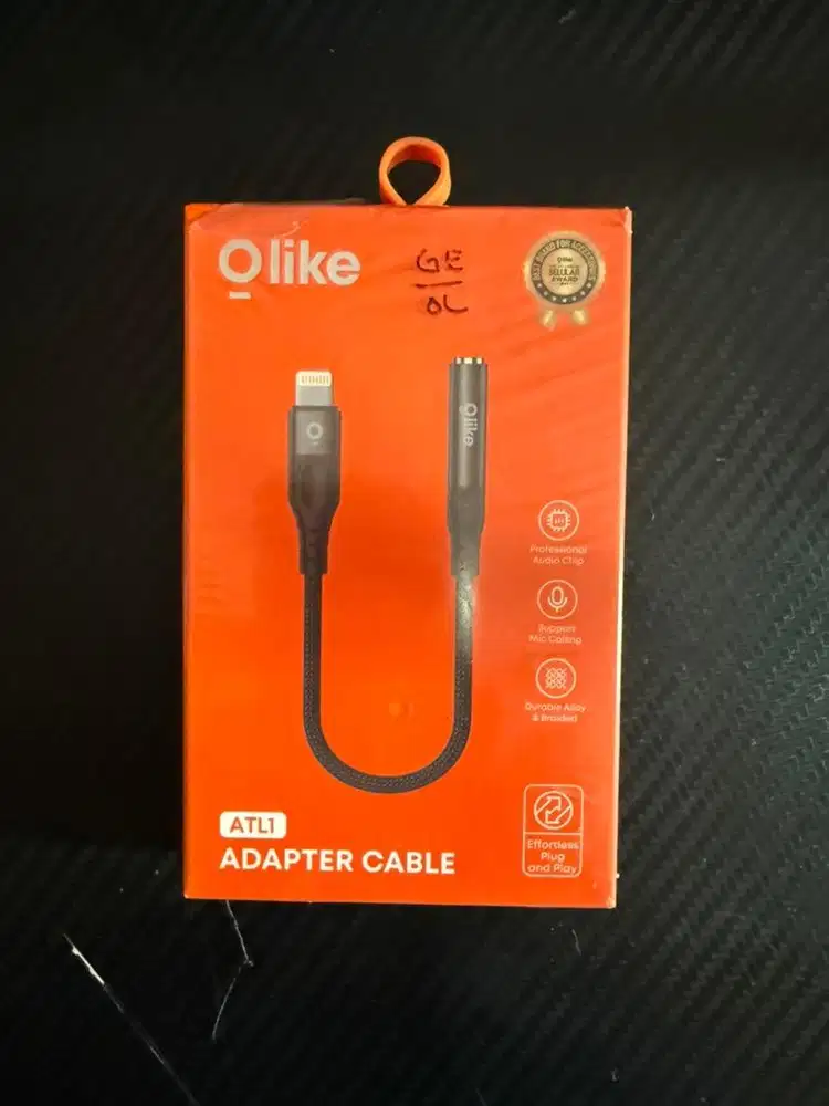 Kabel extension lighting to jack earphone