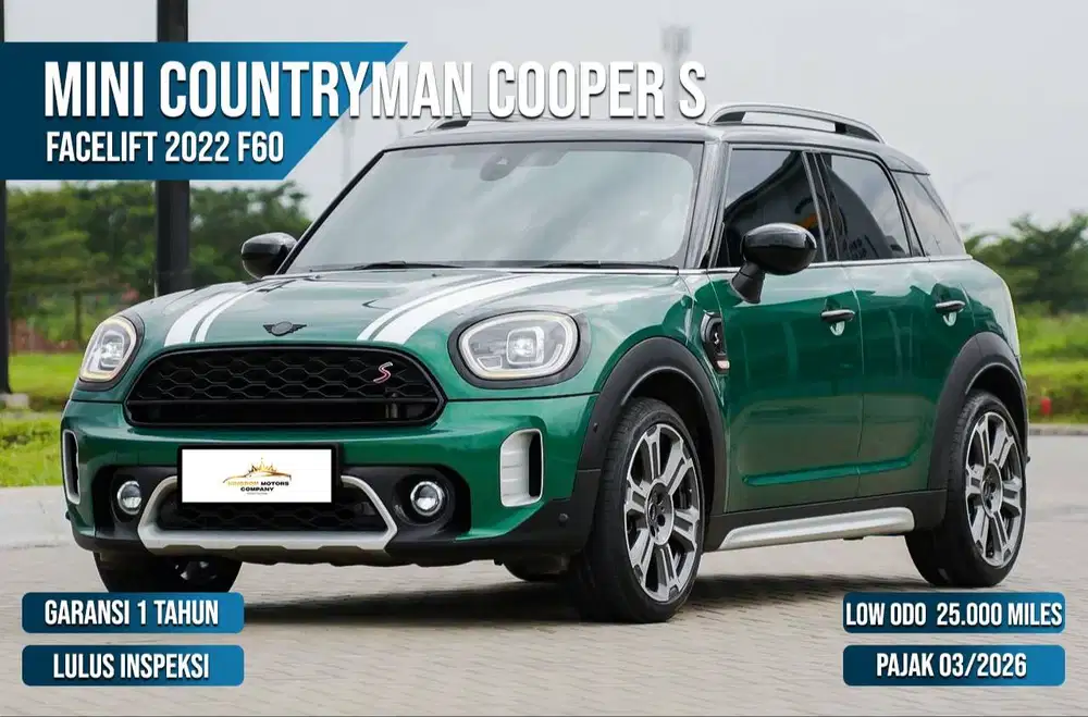 Mini Countryman Cooper S Facelift 2022 F60  (Best Deals DP Minim Nego)
