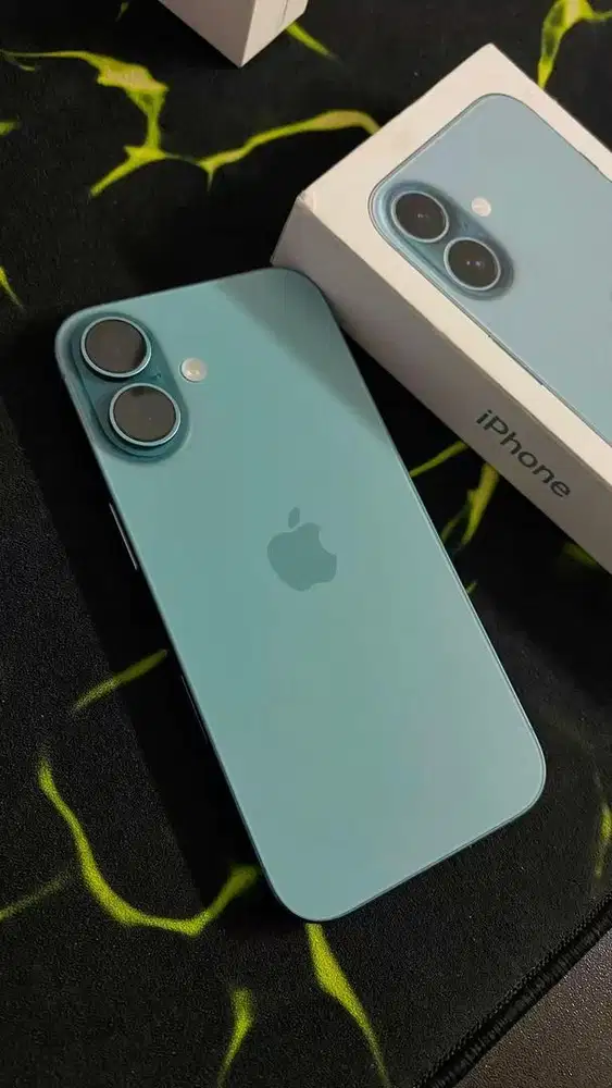 iPhone 16 128 IBOX Teal garansi on