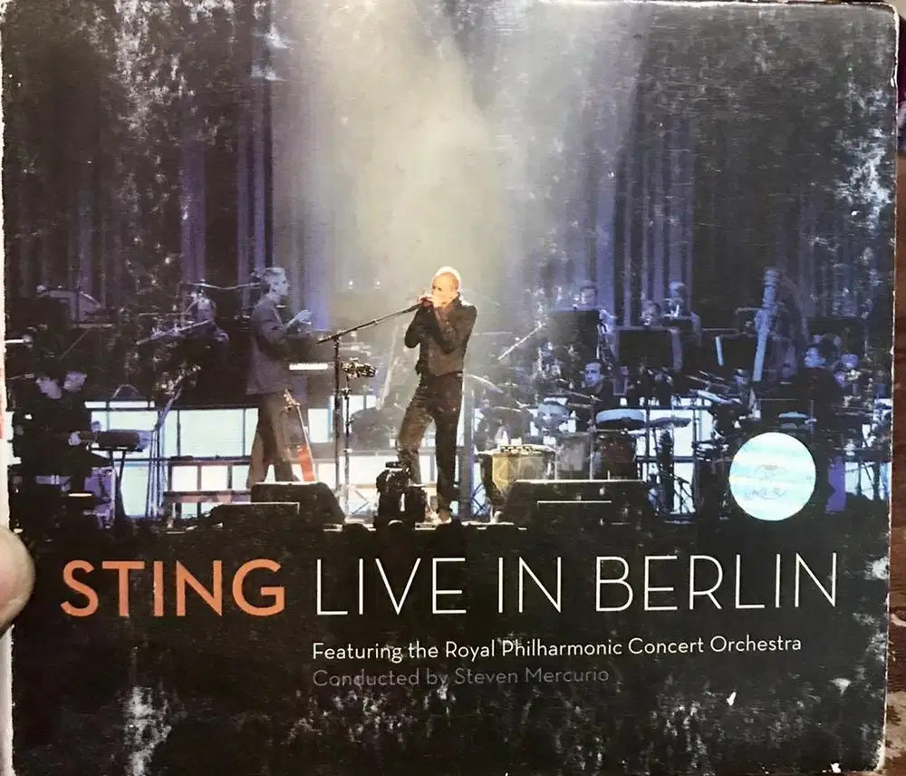 rare DVD & CD STING live in Berlin