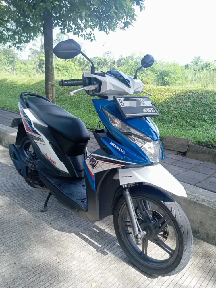 HONDA BEAT TAHUN 2017 PAJAK HIDUP PLAT TANGSEL
