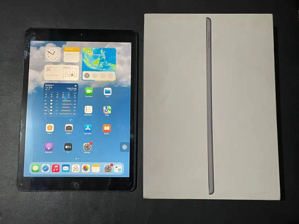 iPad 8 32gb Space Gray iBox Wifi Fullset
