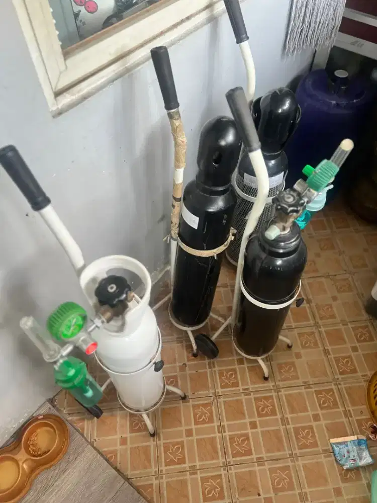 Tabung oksigen ukuran 1500lt