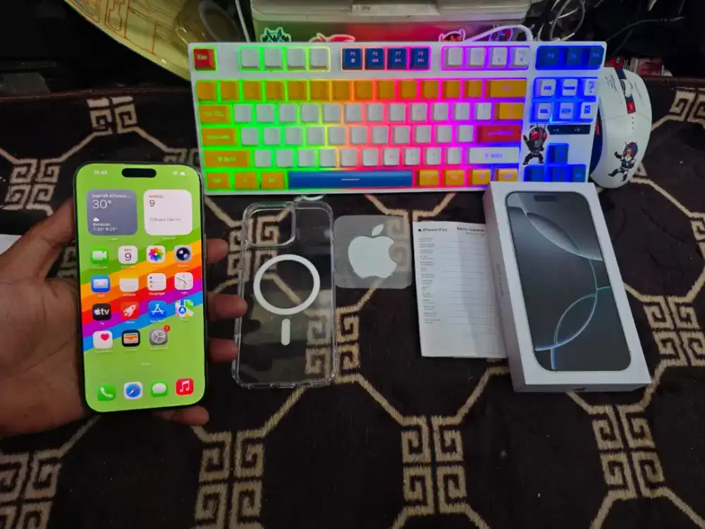 iPhone 16 Pro Max 256Gb iBox Mulus Garansi Panjang Bisa TT