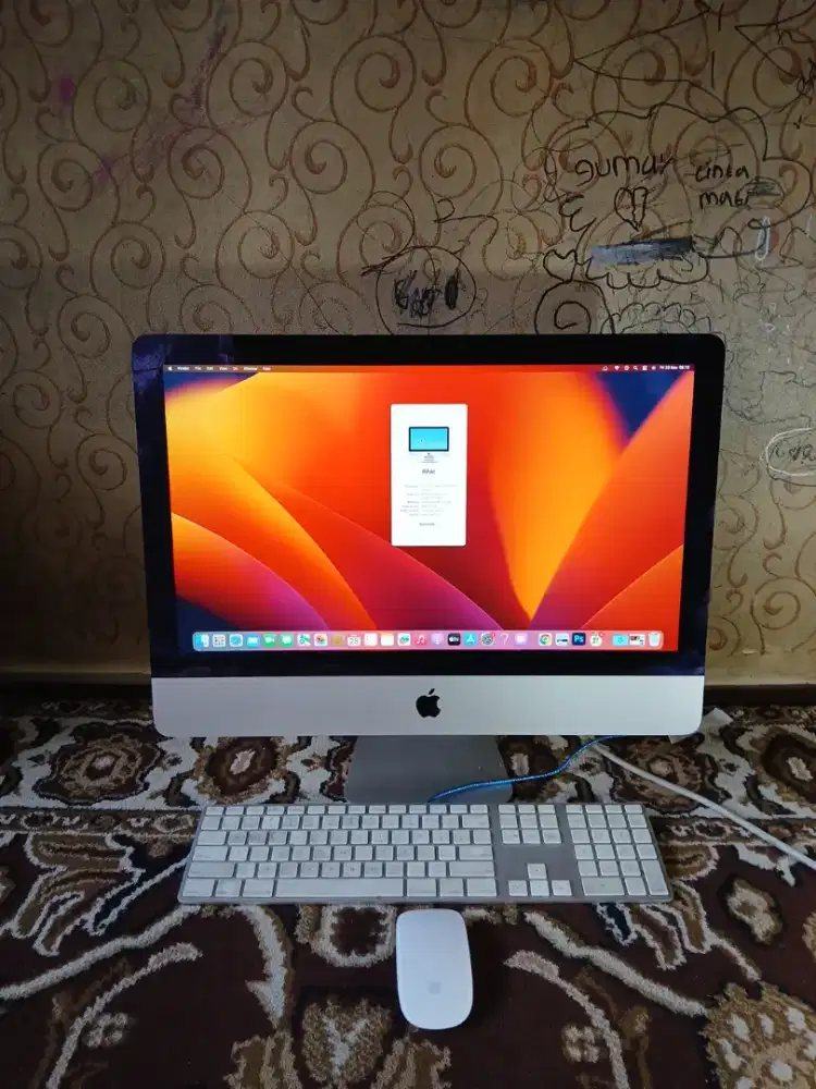 Imac slim 21-inch late 2012 sudah ssd