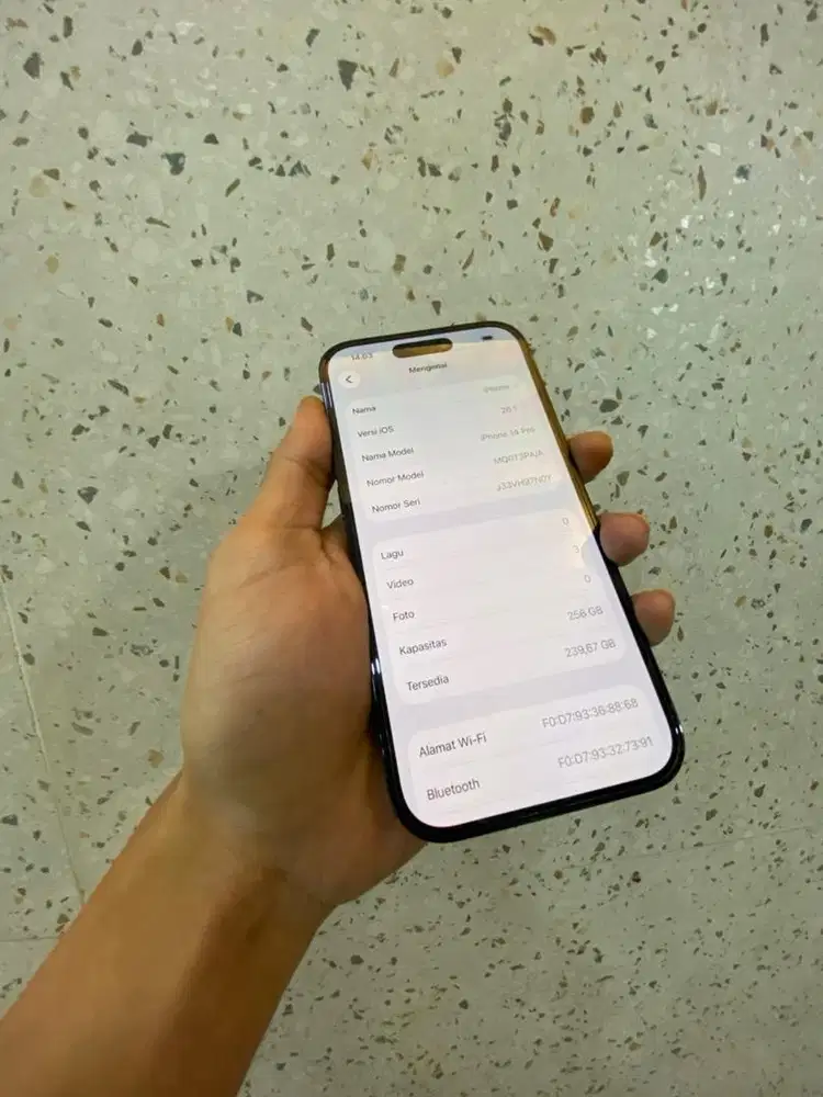 iphone 14 pro 256 black second ibox