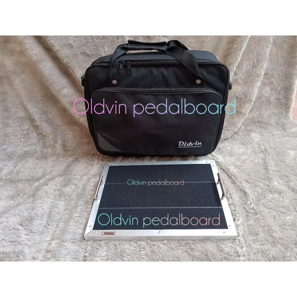 Pedalboard efek plus gigbag oldvin
