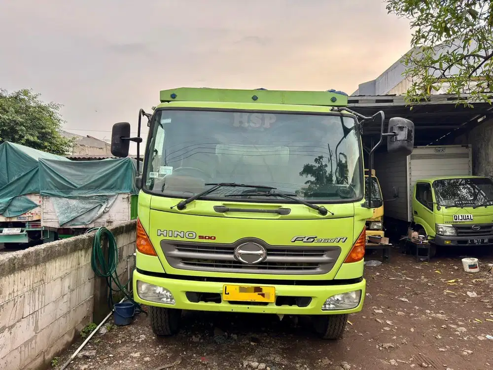 Hino FG 260J bak drop side 2013 Km 140rb asli#SURYA MOBILINDO
