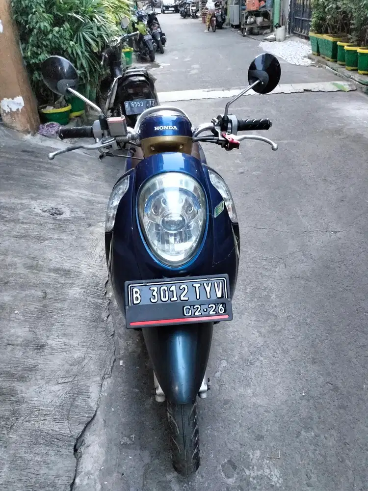 Honda Scoopy tahun 2014 mesin halus