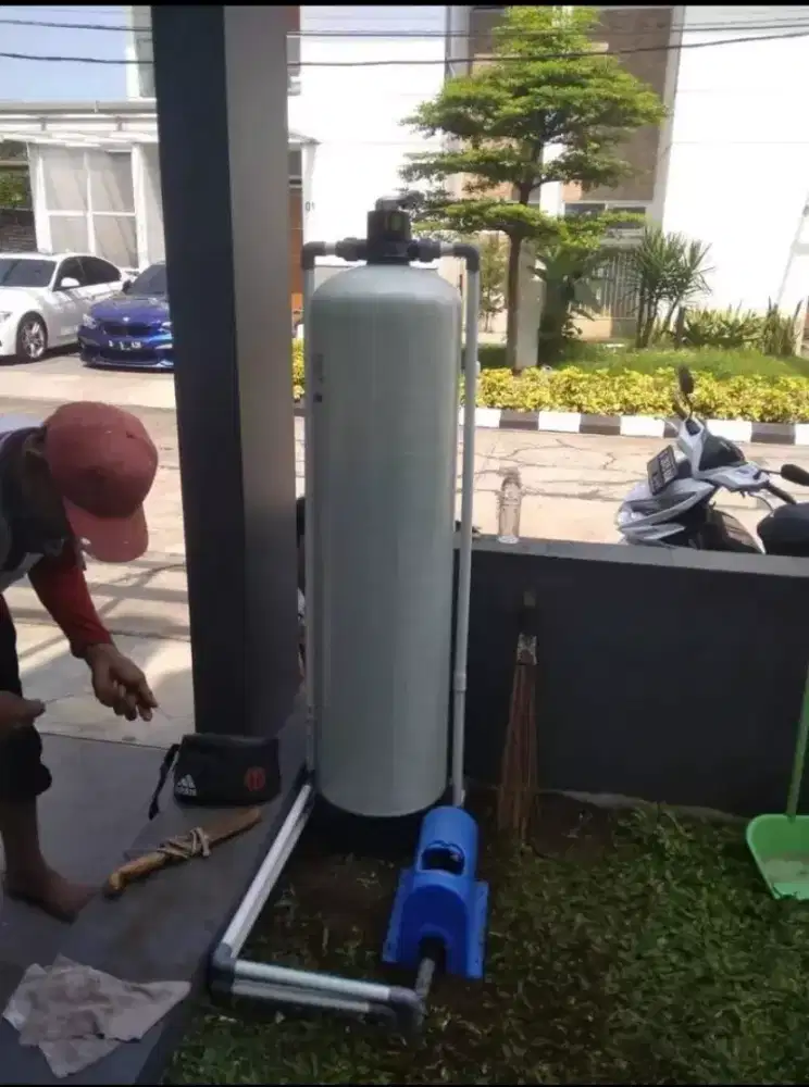 Tabung,pasir dan pemasangan