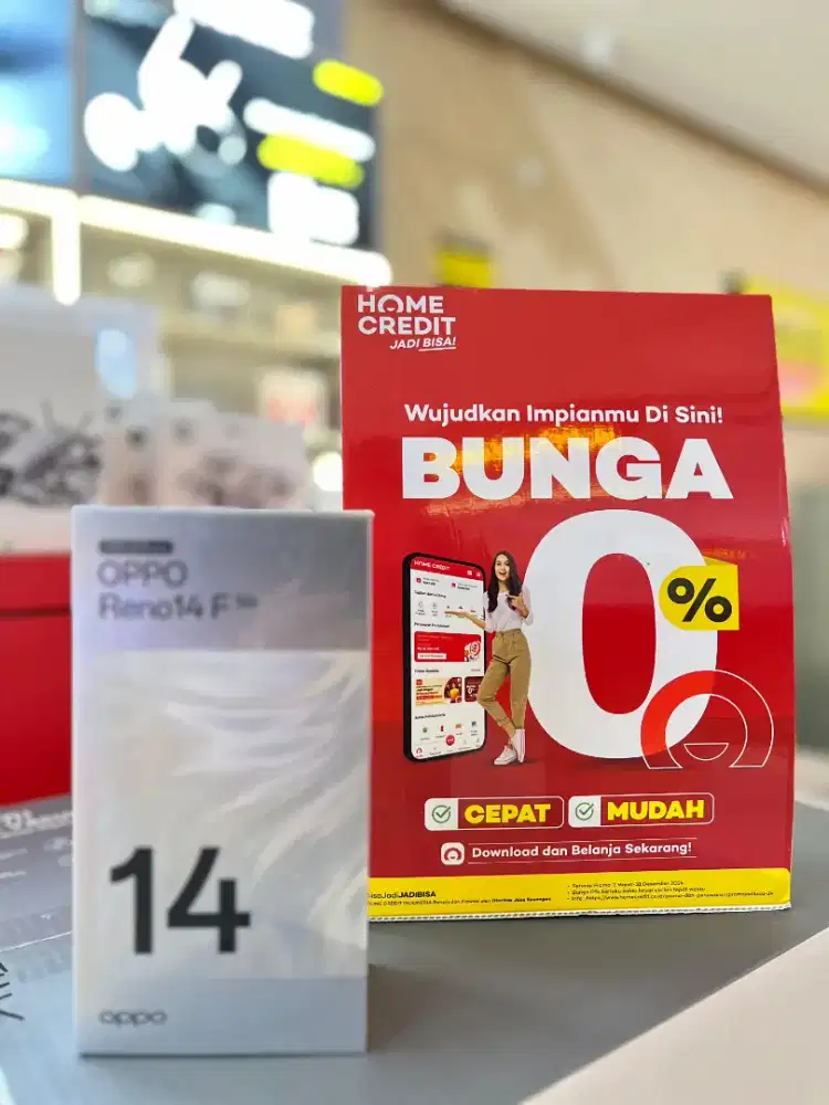 OPPO RENO 14 F BISA KREDIT TANPA DP