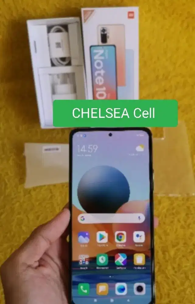 Murah hp Xiaomi Redmi Note 10 pro 8/128 lkp, bs TT