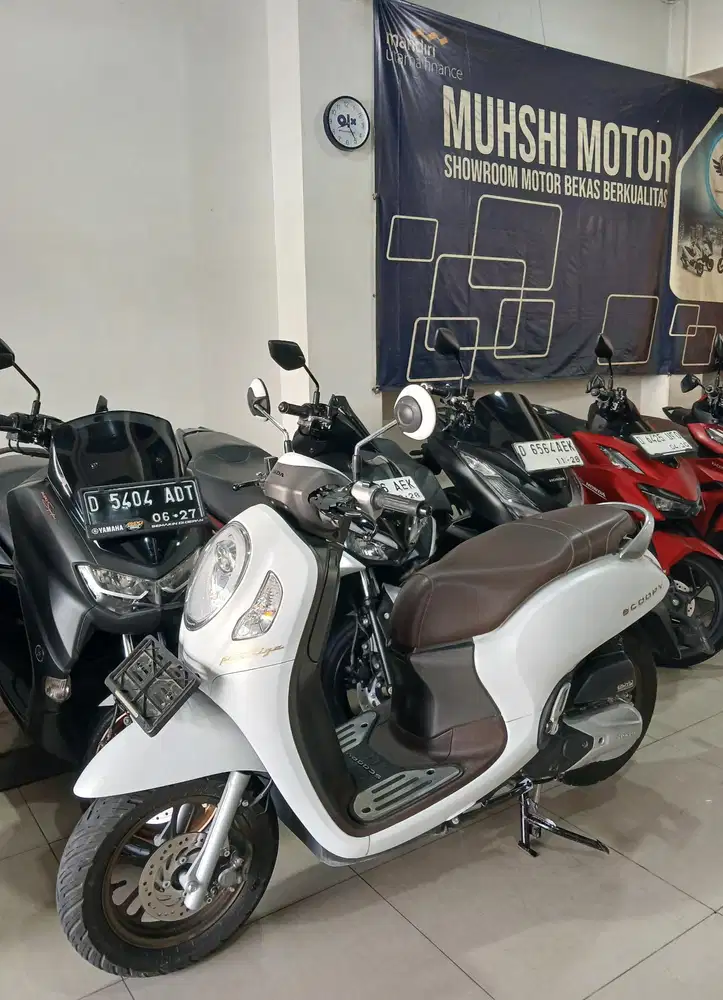 SCOOPY PRESTIGE KEYLESS 2024, SEPERTI BARU KM 10 RIBU, MUHSHI MOTOR.