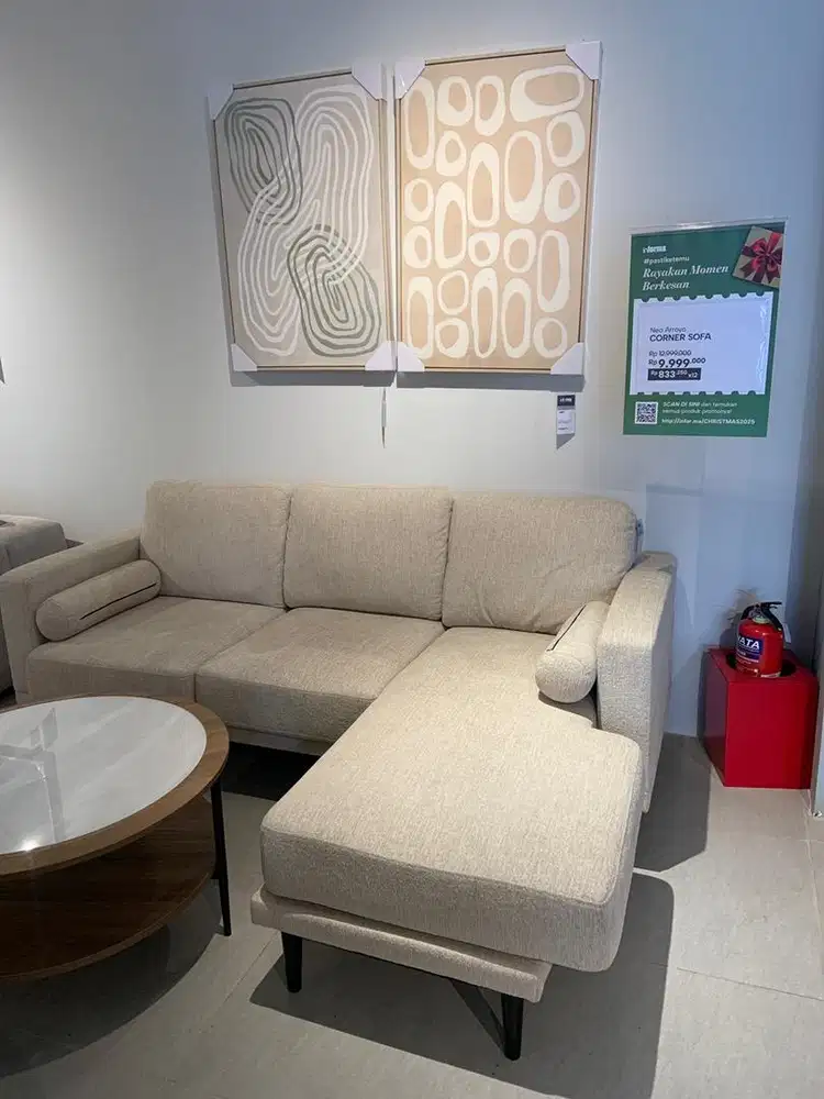 Sofa L sofa sudut minimalis