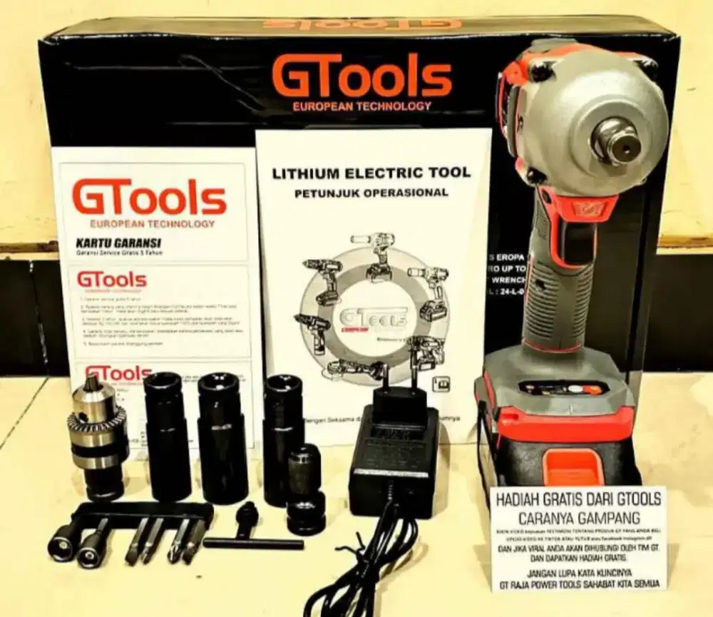 Promo Impact Gtools by XAPR tenaga badak brutal garansi 5 th