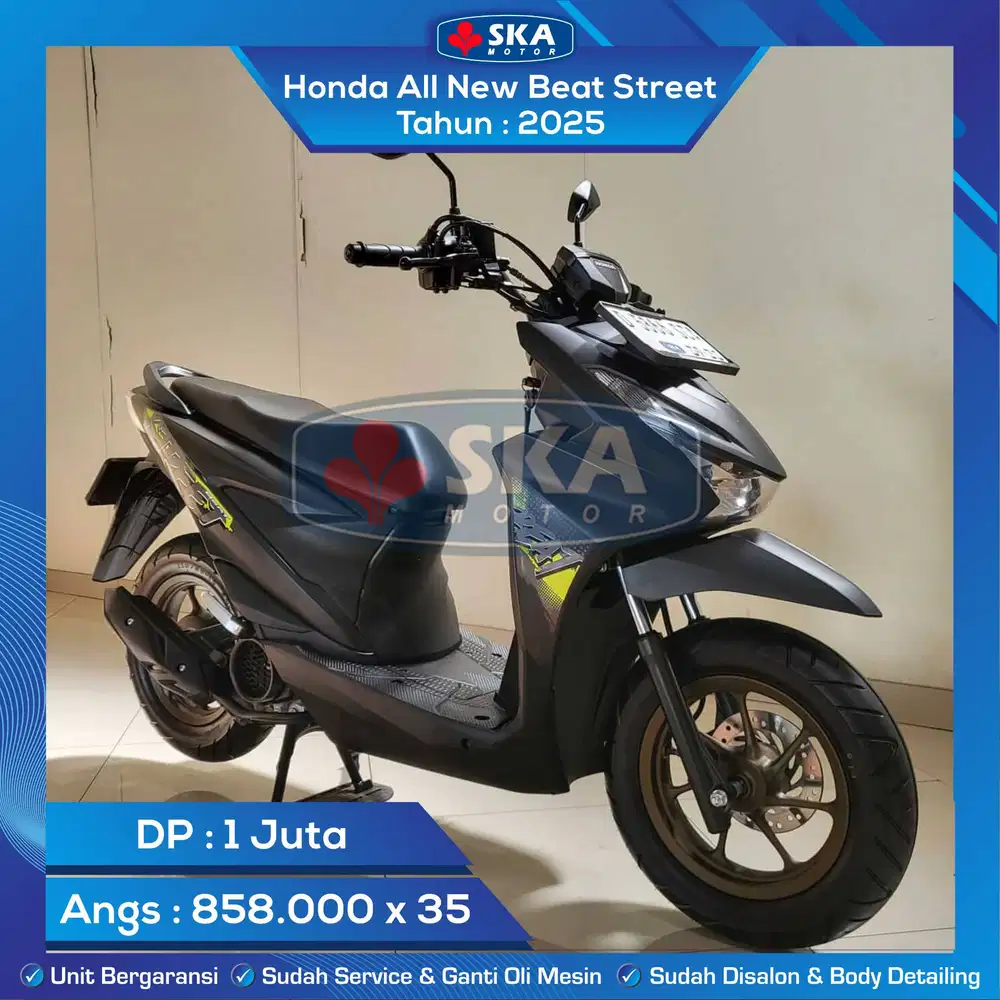 Honda All New Beat Street Tahun 2025