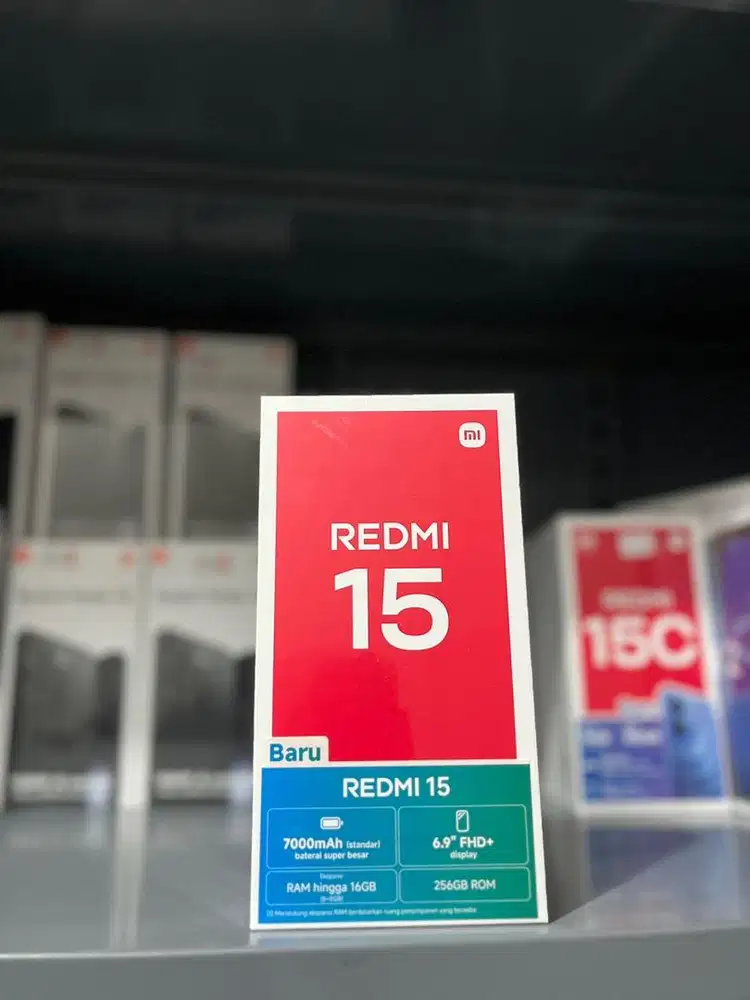 PROMO NEW REDMI 15 GARANSI XIAOMI INDONESIA!! BISA KREDIT TANPA DP!!