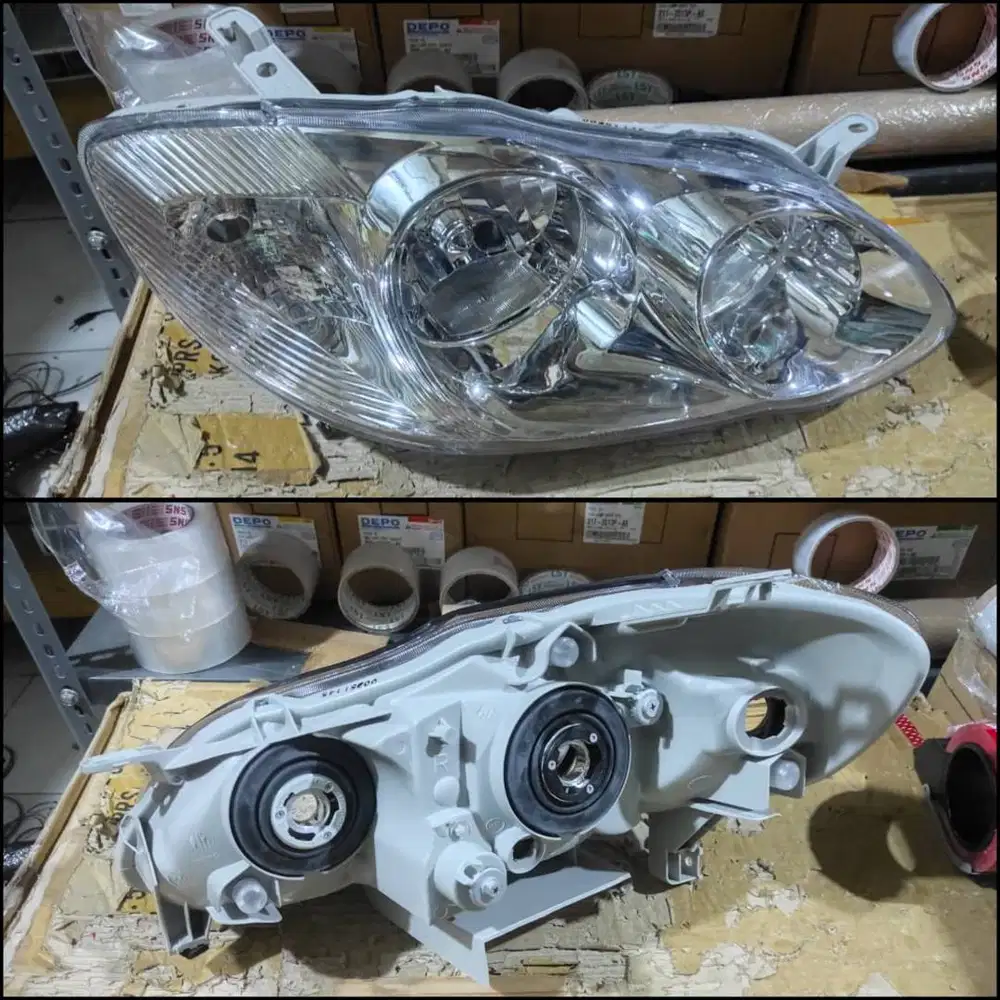 112-1104-RD Headlamp Corolla Altis 2001-2007 Harga Perbiji