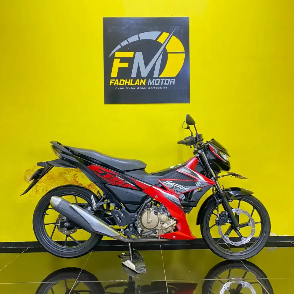 Dijual Suzuki Satria Fu 150 Tahun 2016 Merah Pajak On Full Orisinil