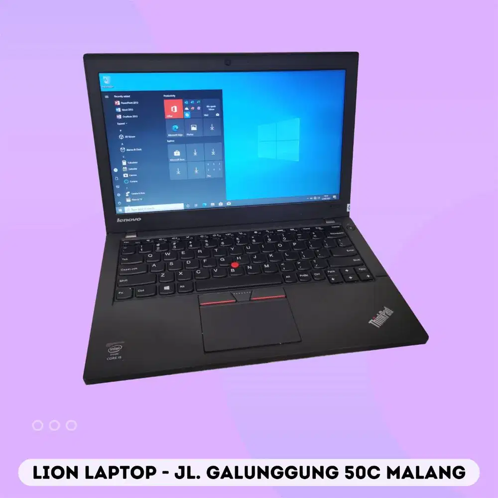 RAM 8GB SSD 256GB Core i5 Lenovo Thinkpad X250 [28|11]