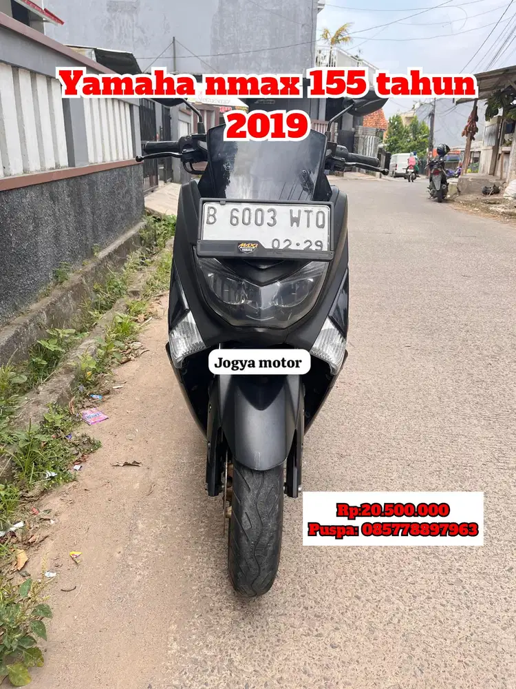 (B) yamaha nmax 155 2019