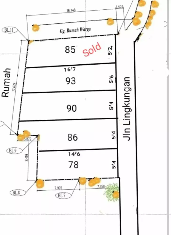 Jual rumah indent 2bln