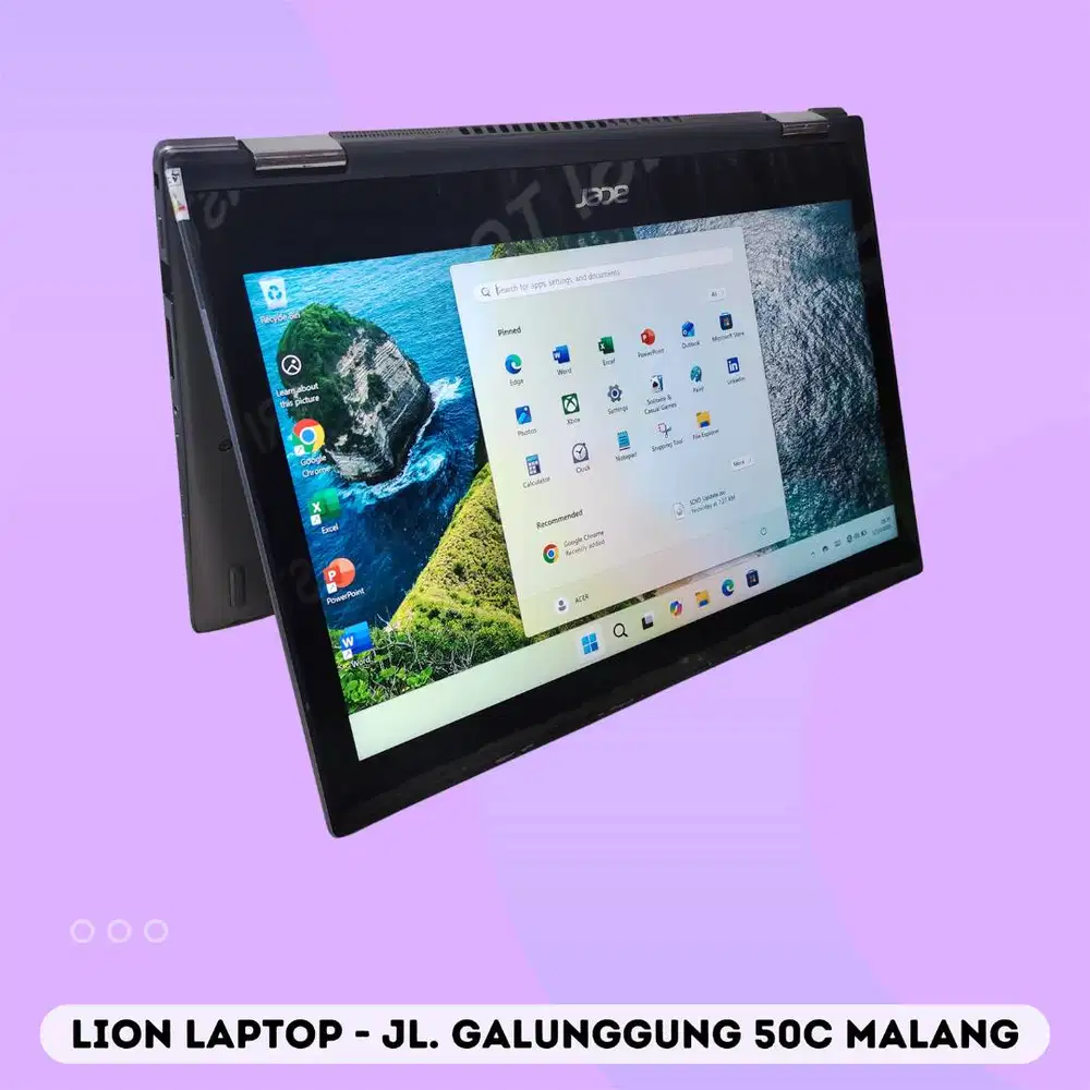 2 in 1 Flip Core i5 Gen 8 8/256 Acer Spin SP513-52N [28|11]