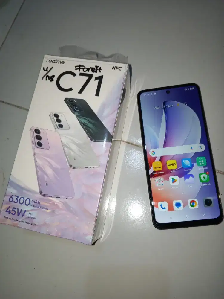 Realme C71 (4/128), Warna Forest Owl