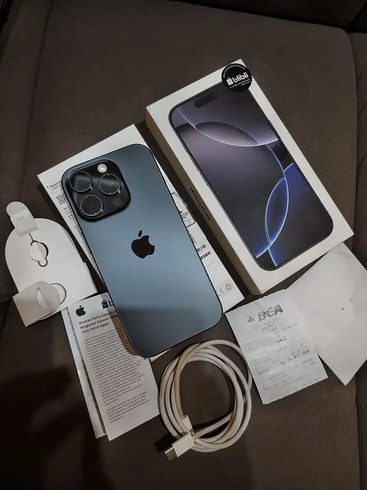 iPhone 16 Pro 512GB Resmi iBox