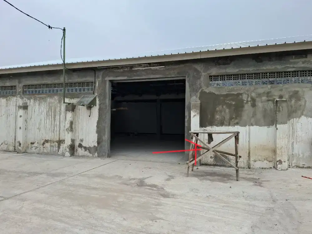 Disewakan gudang 400m2 Jl. Otista