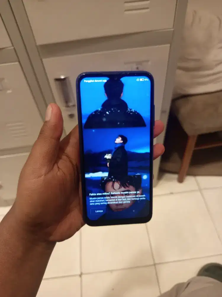 Di jual HP redmi nite 7 BU masih bagus