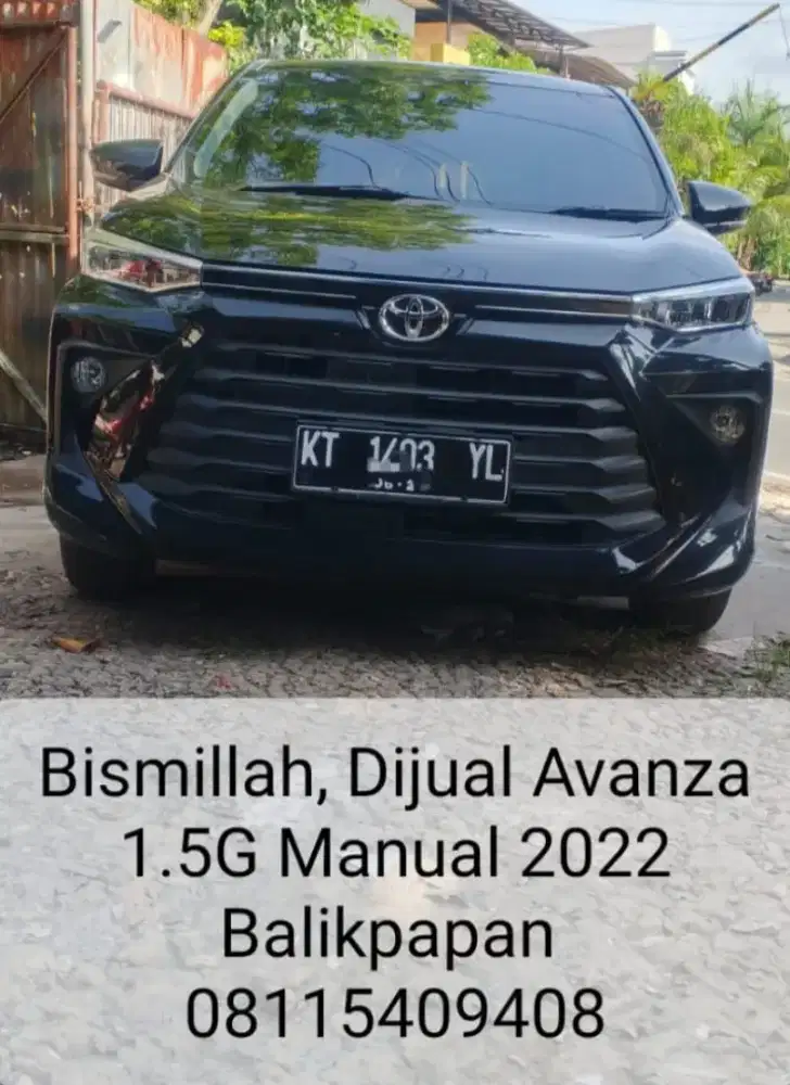 Avanza 1.5 G manual kilometer rendah