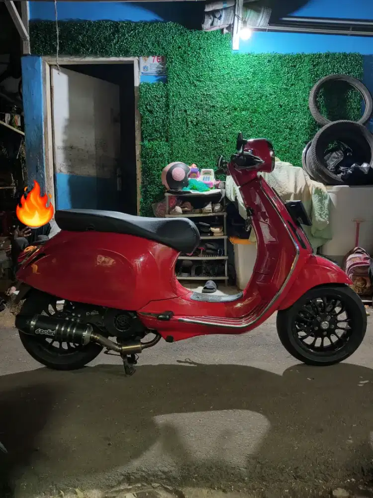 Knalpot vespa matic