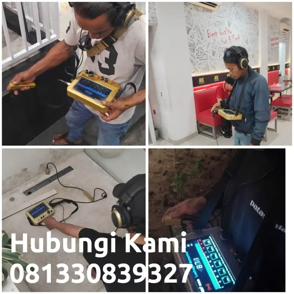 Jasa Deteksi Kebocoran Pipa dalam tanah dan Semua Bangunan