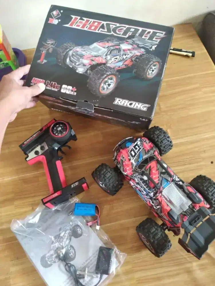 rc car wl toys type 184008 second seperti baru lengkap