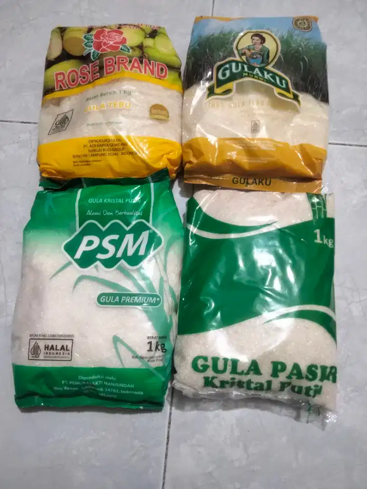 Gula kemasan 1 kg