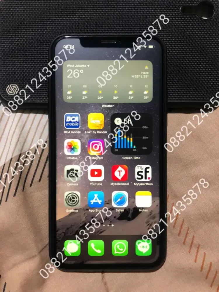 iPhone XR 64GB Black mulus