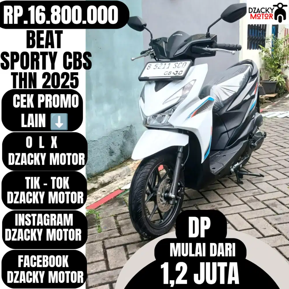 BEAT SPORTY CBS THN 2025 SECOND LIKE NEW