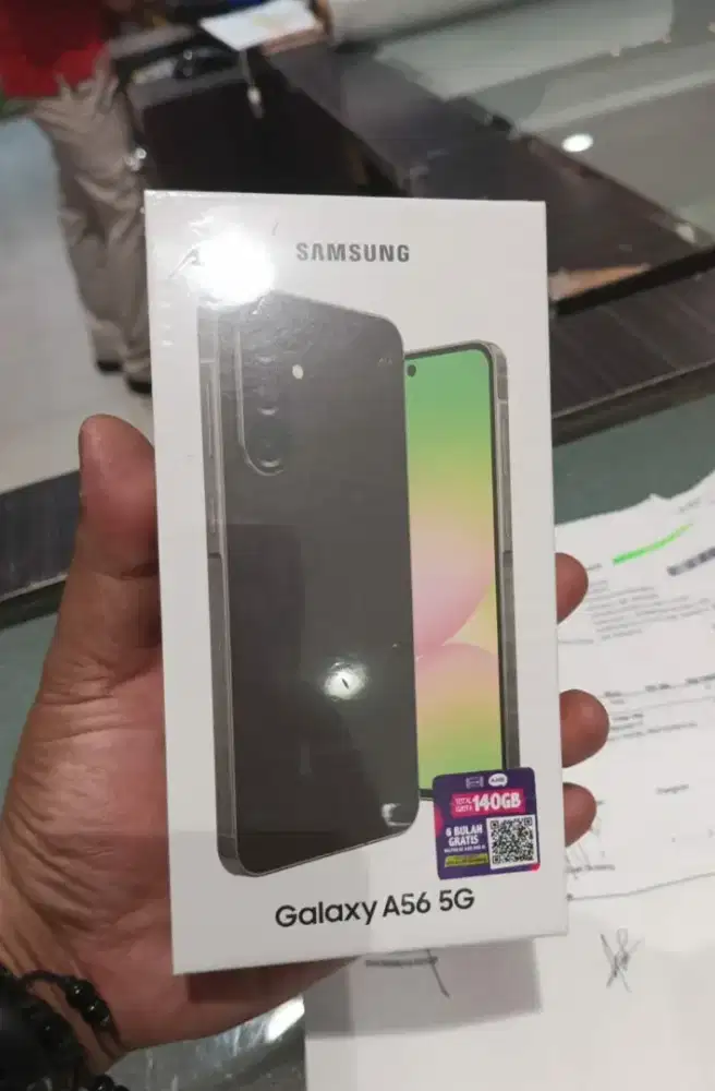 Samsung A56 5G 8/256GB masih baru segel