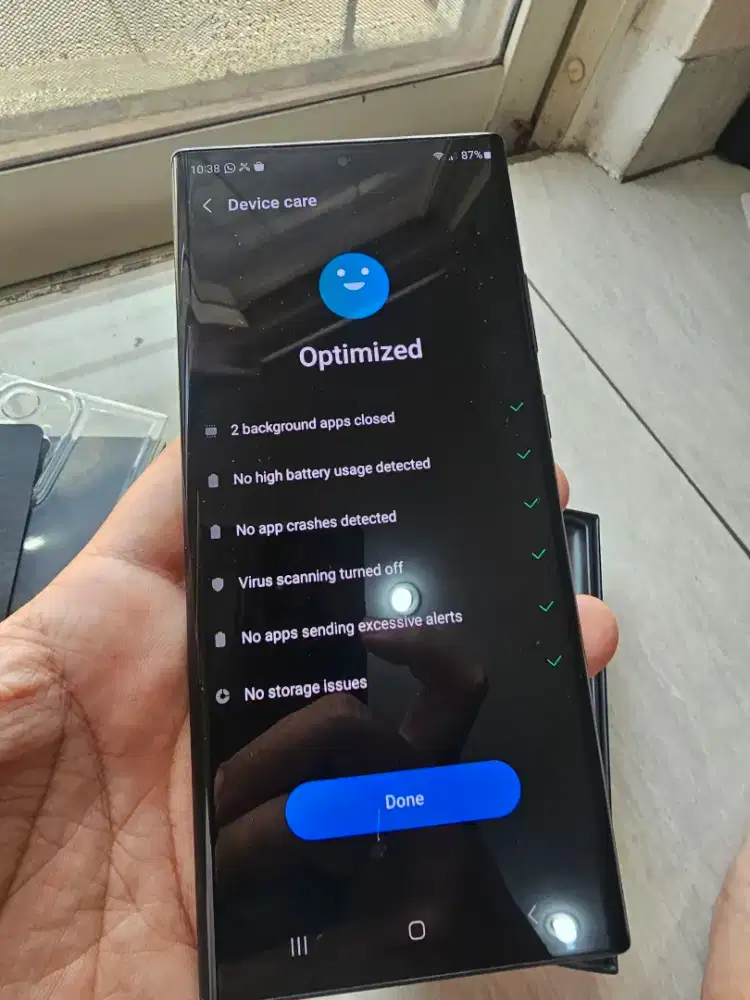 Samsung Note 20 ultra 8/512 ex-Sein resmi mulus bekas wanita 99%