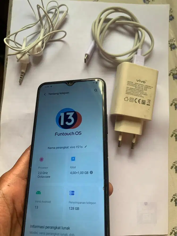 Vivo Y21S Ram 4/128 GB Second